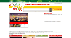 Desktop Screenshot of bareserestaurantesbh.com.br