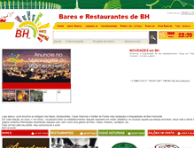 Tablet Screenshot of bareserestaurantesbh.com.br